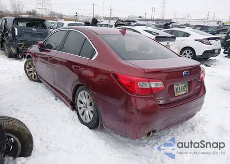 2016 Subaru Legacy 2.5I Premium from USA, damaged, VIN 4S3BNBC61G3016528